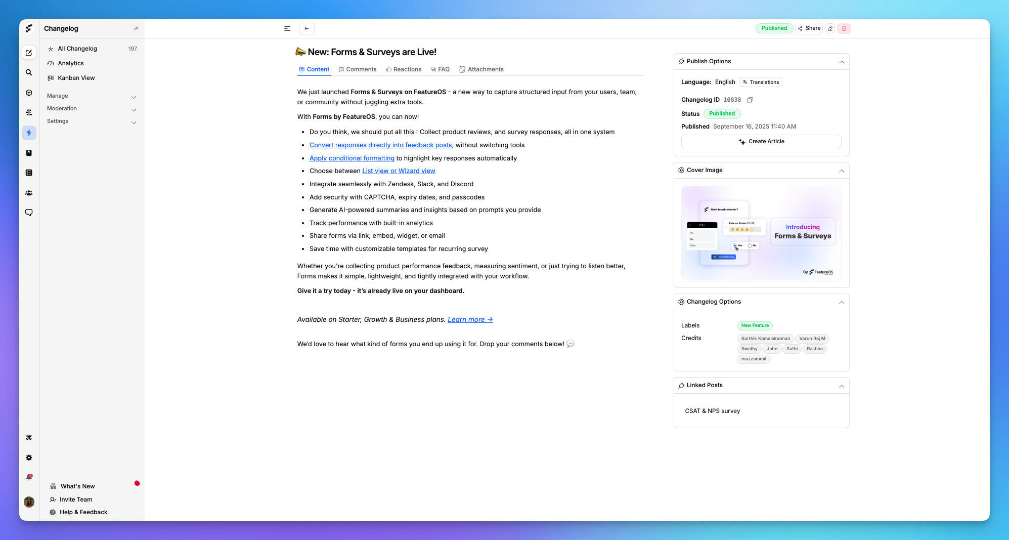 What should a good release note contain? By FeatureOS
