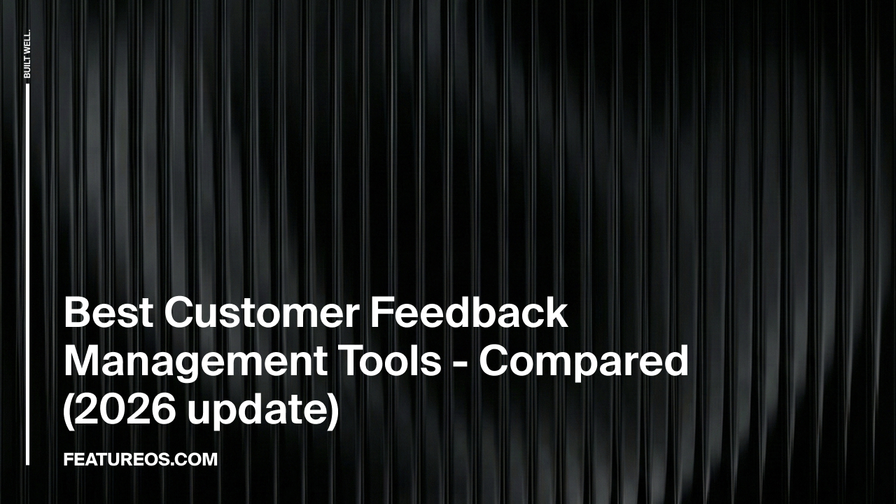 9 Best Customer Feedback Management Tools in 2026