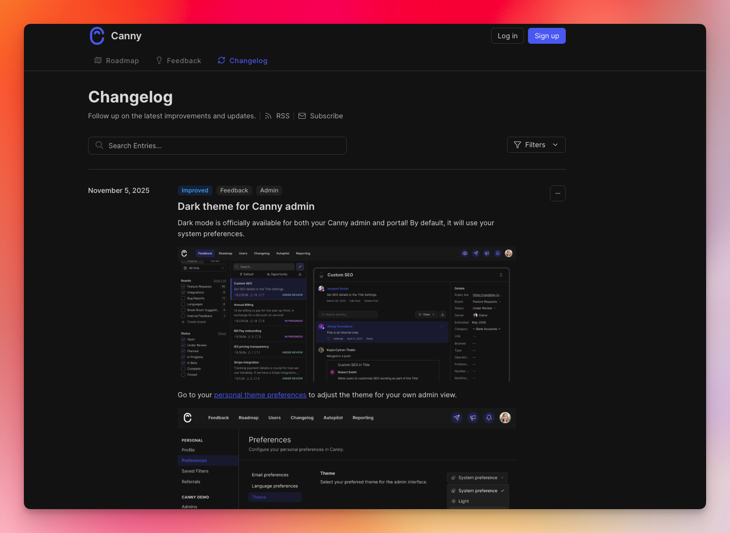 Canny : For free customer communication