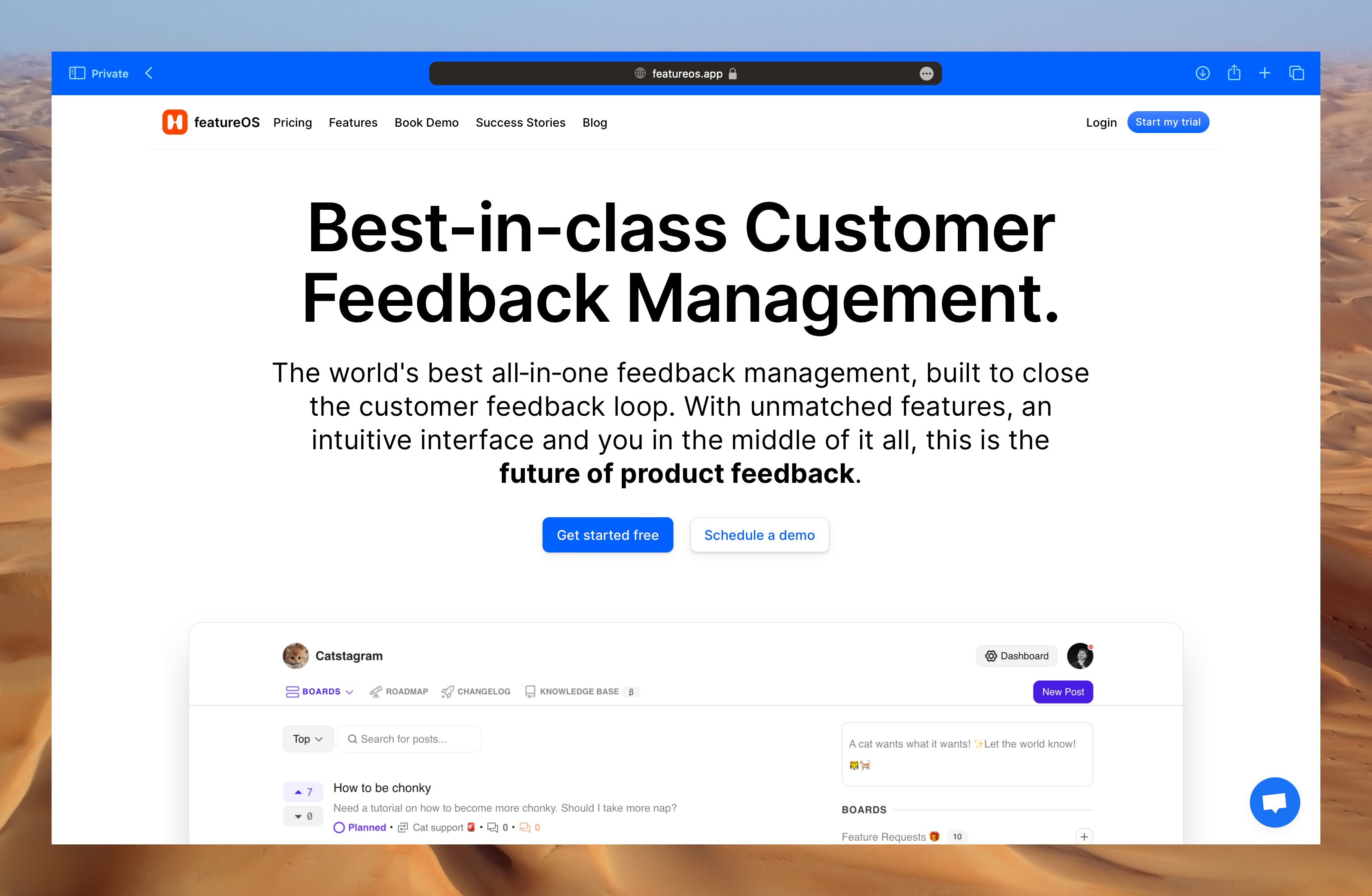 FeatureOS Feedback Forum
